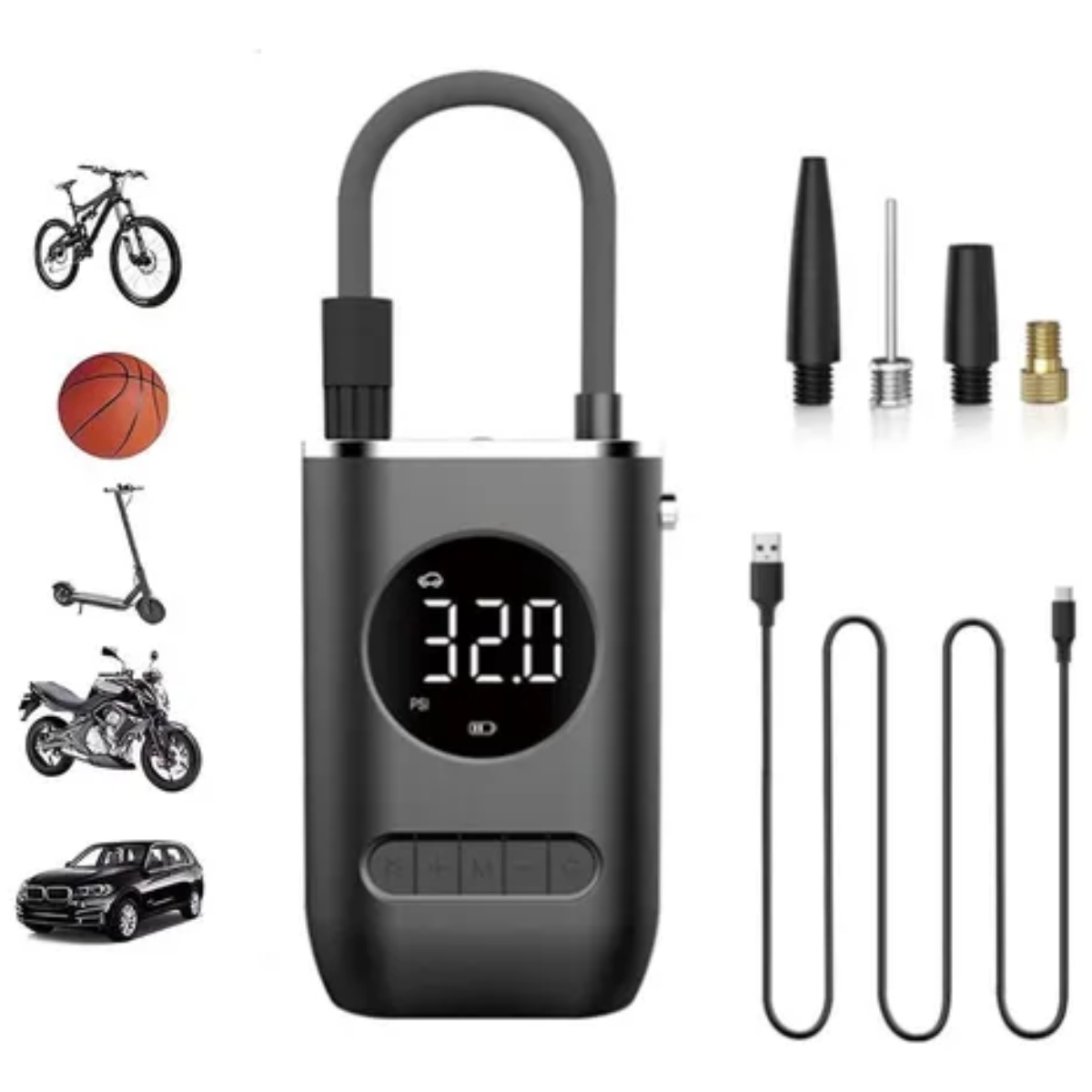 Miniatura 3 de Mini Compresor De Aire Eléctrico